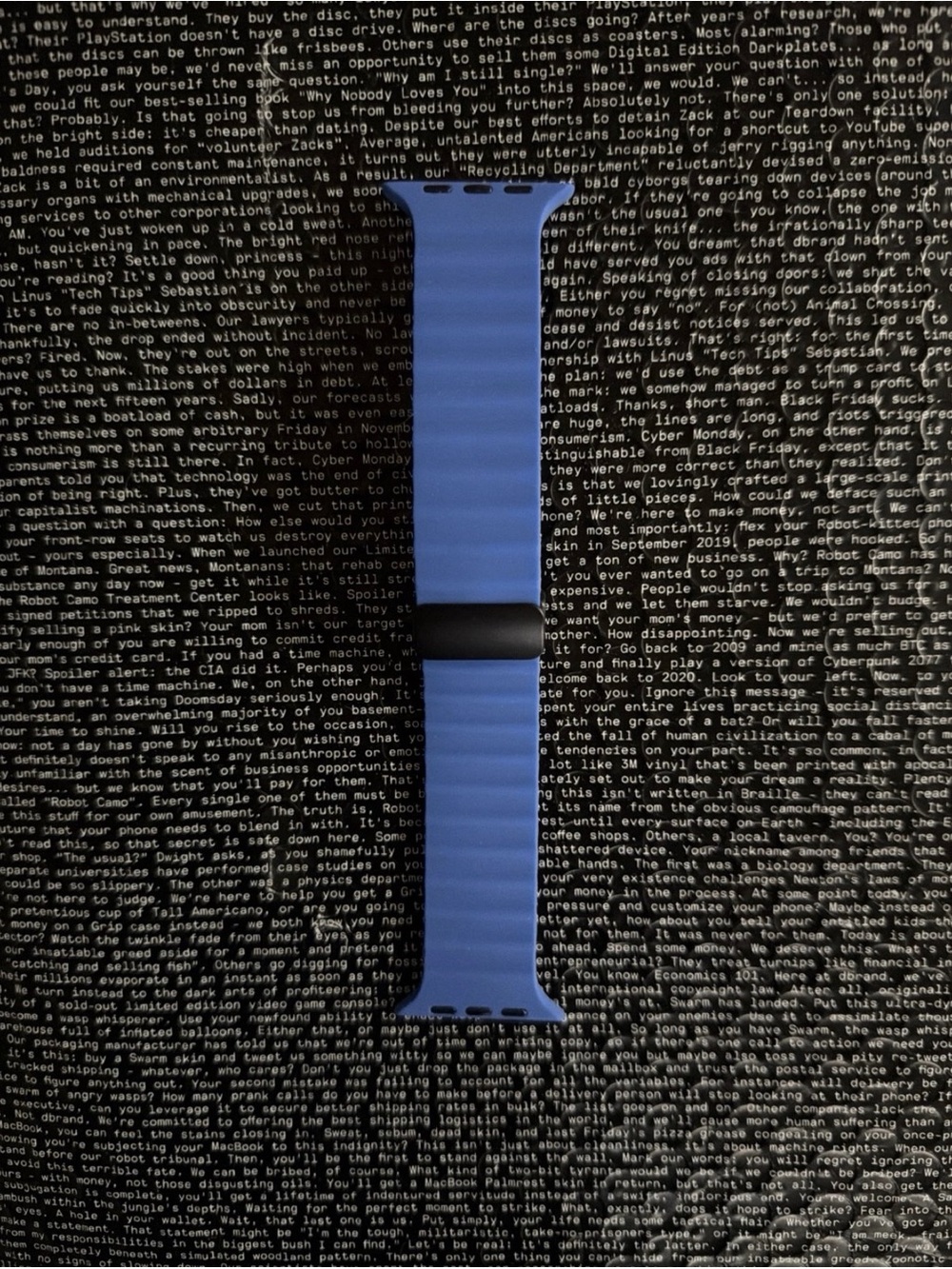 Unbranded Ocean Strap Apple Watch Band 42mm silicone